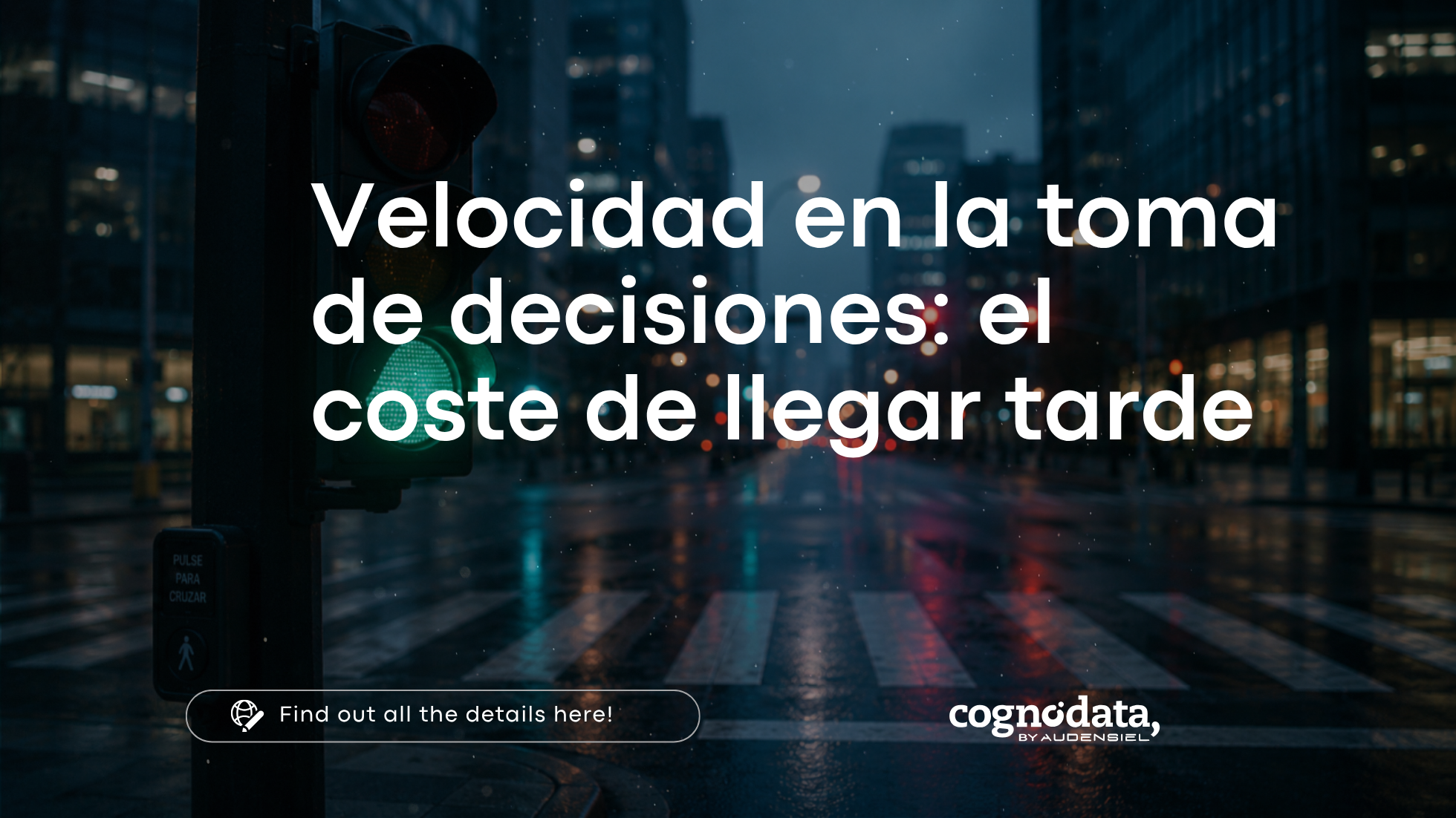 Representación de la velocidad en la toma de decisiones empresariales y del coste de actuar cuando la ventana de oportunidad ya se ha cerrado.